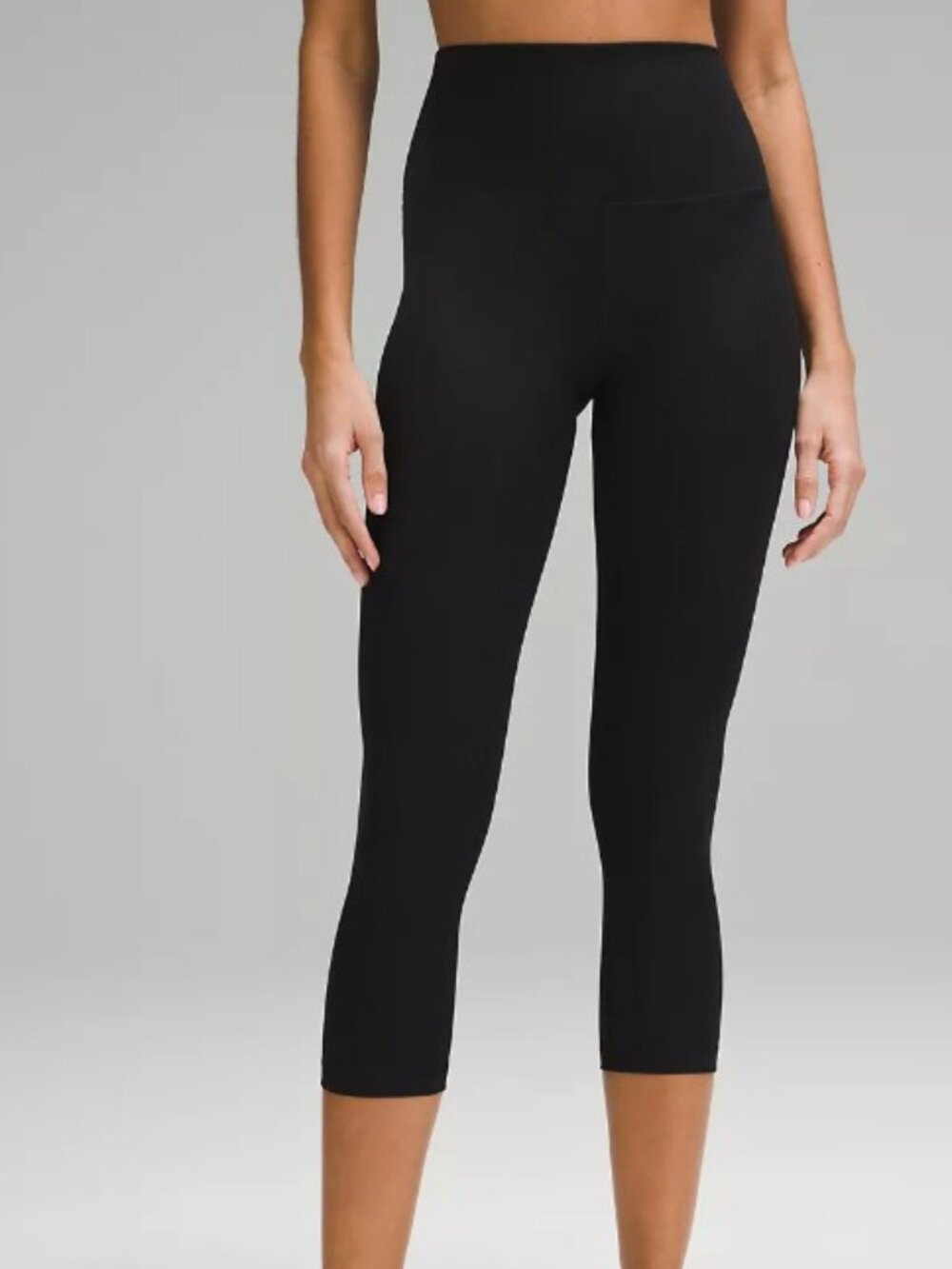 lululemon Align High-Rise Ribbed Crop 23" - Size 0